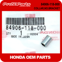 (Honda OEM) COLLAR, NUMBER BRACKET