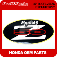 (Honda OEM) Z50JZ - Mark, Side Cover (Stripe, Side *Type1*)