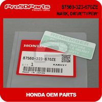 (Honda OEM) Z50A - Mark, Drive *Typew*