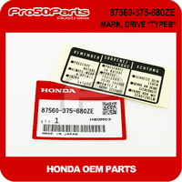 (Honda OEM) Z50 - Mark, Drive *Typeb*