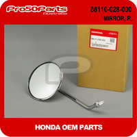 (Honda OEM) MIRROR, BACK, RIGHT