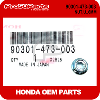 (Honda OEM) NUT, U. (6MM)