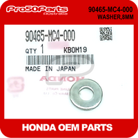 (Honda OEM) WASHER, 8MM
