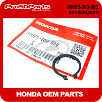 (Honda OEM) SET RING, 20MM