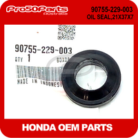 (Honda OEM) OIL SEAL, 21X37X7