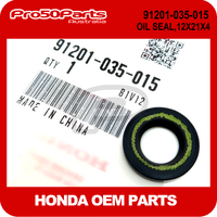 (Honda OEM) OIL SEAL, 12x21x4