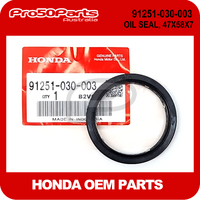 (Honda OEM) OIL SEAL, 47X58X7