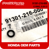 (Honda OEM) O-RING, 5.5X1.5