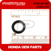 (Honda OEM) O-RING, 8 DIA