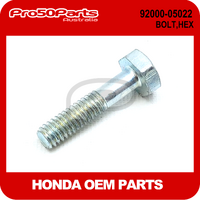 (Honda OEM) BOLT, HEX (5X22)