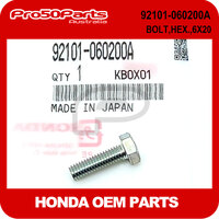 (Honda OEM) Z50 - Bolt,Hex., 6X20