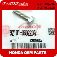 (Honda OEM) Z50 - Bolt, Hex. (6X22)