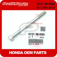 (Honda OEM) Z50 - Bolt, Hex. (8X100)