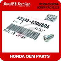 (Honda OEM) Z50A - SCREW, CROSS (3X8)