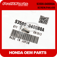 (Honda OEM) SCREW, PAN (4X8)