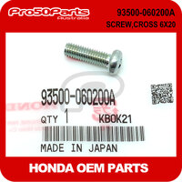 (Honda OEM) Z50 - Screw,Cross 6X20 (93500-06020) 
