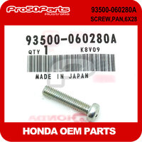 (Honda OEM) Z50 - Screw,Cross 6X28 (93500-06028)