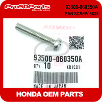 (Honda OEM) Z50 - Screw,Cross 6X35 (93500-06035)