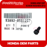 (Honda OEM) Z50 - Screw-Washer, 5X12