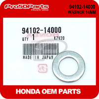 (Honda OEM) WASHER, 14MM