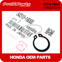 (Honda OEM) CIRCLIP, EXTERNAL (16MM)