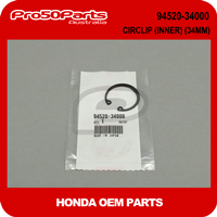 (Honda OEM) Z50R/ JZ - Circlip, Fork (Inner) (34mm)