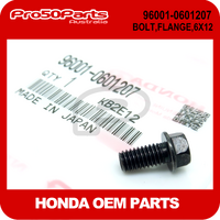 (Honda OEM) BOLT, FLANGE (6X12)