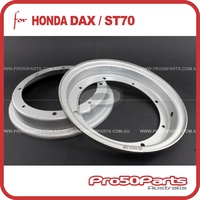 (DAX) Rim Set 2.50X10" (DAX, Steel Rim)