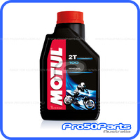 (Motul) 100 Motomix Technosynthese 2 Stroke Motor Oil (1 Liter)