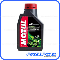 (Motul) 5100 Technosynthese 4 Stroke 10W 30 Motor Oil (1 Liter)