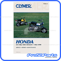 (Clymer) Workshop Manual - Honda Z50A, Z50R, CT70, Cl70, S90, St90, C90, Ct90, CT110