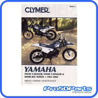 (Clymer) Service Manual - Yamaha PW50 Y-Zinger, PW80 Y-Zinger, Bw80 Big Wheel (1981 - 2002)