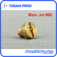 (PW50) - Main Jet #60 (For Miniky Carburetor)