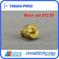 (PW50) - Main Jet #72.5 (For Genuine Mikuni Carburetor)
