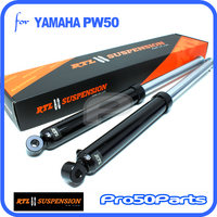(PW50) - Front Fork Suspension Assy, Black (1981-2016)