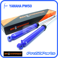 (PW50) - Front Fork Suspension Assy, Blue (1981-2016)