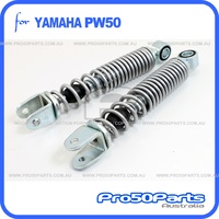 (PW50) - Shock Absorber Assy, Rear (2 pcs, Silver Colour)