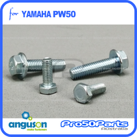 (PW50) - Bolt Kit, Rear Shock Absorber (Top & Bottom)