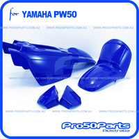 (PW50) - Plastics Fender Cover Set (Blue)