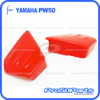 (PW50) - Fuel Tank Cover, Plastics Fender (Red)