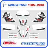 (PW50) - Decal Graphics PW Style (Grey) - Pro50parts