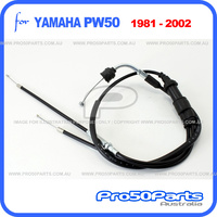 (PW50) - Throttle Cable (1981-2002)