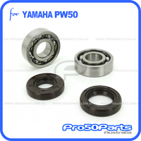 (PW50) - Crankshaft Bearing Kit (Inc. Bearing 6203, Oil Seal)