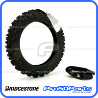 (Bridgestone) Tyre & Tube (2.50-10")