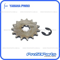 (PW80) - Sprocket, Front Drive (420, 13T)