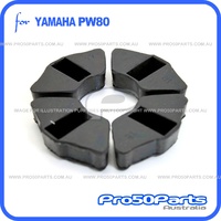 (PW80) - Damper, Rear Sprocket Clutch Hub