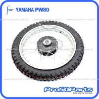 (PW80) - Wheel, Front Wheel Comp (Includes Dust Cover)