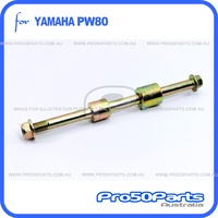 (PW80) - Axle, Rear Wheel