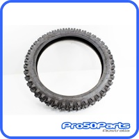 (PW80) - Tyre, Front Tyre And Tube 2.50X14", 60/100X14"