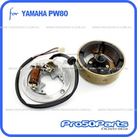 (PW80) - Stator & Rotor, Generator (For Aftermarket PW80 Cdi Only)